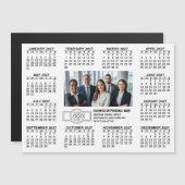 2027 Kalender mit Logo Kontaktinfo MAGNET (Vorne/Hinten)