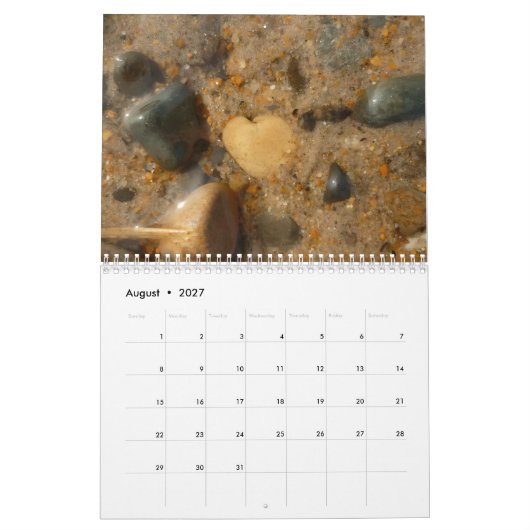 2027 Kalender Nahe der Küste (Aug 2027)