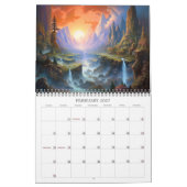 2027 Kalender Schöne Landschaften 2 (Feb 2027)