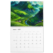 2027 Kalender Sechs (Mär 2027)