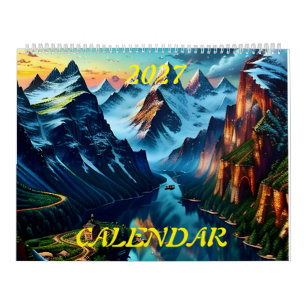 2027 Kalender Sechs