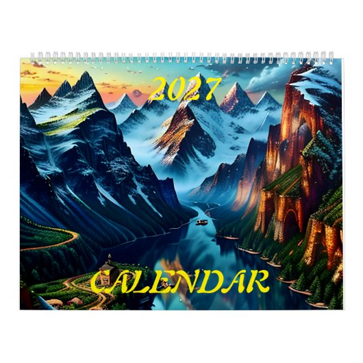 2027 Kalender Sechs (Titelbild)