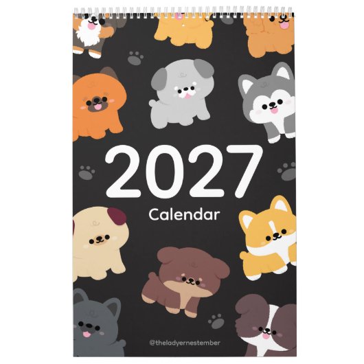 2027 Kalender Welpen (Titelbild)