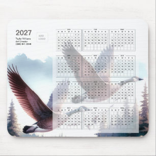 2027 Kanadagans-Wildtier-Natur-Geschäftslogo Mousepad