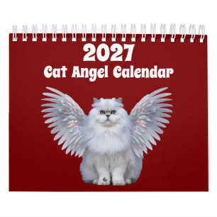 2027 Katzen-Engel-Kalender Kalender