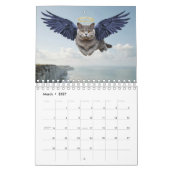 2027 Katzen-Engel-Kalender Kalender (Mär 2027)
