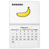 2027 - Kinderkalender (Früchte) Kalender (Feb 2027)