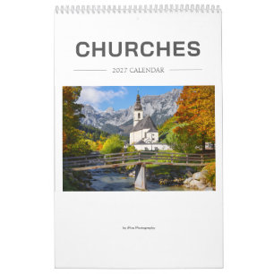 2027 Kirchenfotografie Kalender