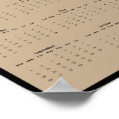 2027 Kochinstitut-Wandkalender - Hyde Park Poster (Ecke)