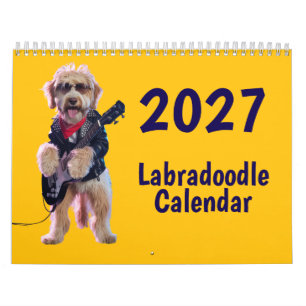 2027 Labradoodle-Hundekalender Kalender