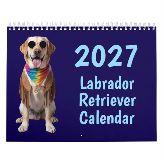 2027 Labrador Retriever-Hundekalender Kalender (Titelbild)