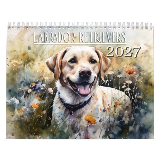2027 Labrador Retriever Kalender (Titelbild)