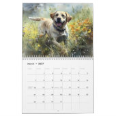 2027 Labrador Retriever Kalender (Mär 2027)