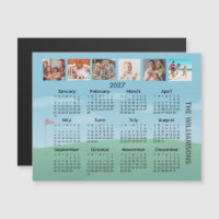 2027 Magnet-Fotokalender Golf-Thema