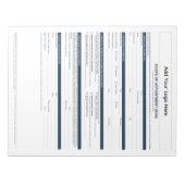 2027 Medicare Scope of Appointment SOA Notizblock (Vorderseite)