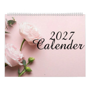 2027 Minimalistischer Ästhetik-Schreibtischkalende Kalender
