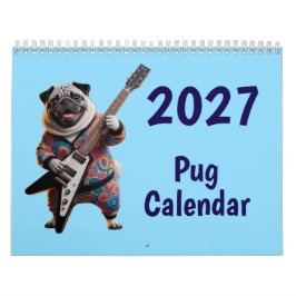 2027 Mops-Kalender Kalender