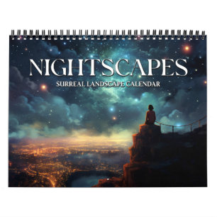 2027 Nightscapes 4 Surreal Space Landschaftskunst Kalender