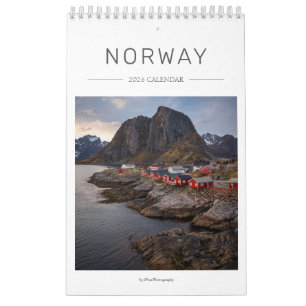 2027 Norwegen Landschaftsfoto Kalender