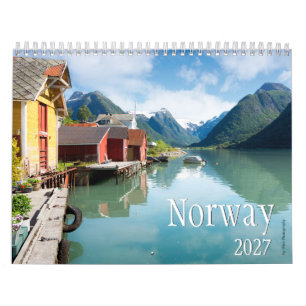 2027 Norwegen Landschaftsfotografie Kalender