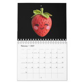 2027 Obst- und Gemüse-Kalender Kalender (Feb 2027)