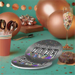 2027 Odometer New Years Party Pappteller<br><div class="desc">* HAPPY NEW YEAR 2027! * Fun party hats and confetti to celebrate the New Year. * Several sizes to choose from, round or square plate options. * You can personalize by changing the size of the design. * Change the text message (choose font style, color, size and placement of...</div>