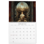 2027 Organismen 2 Surrealer Dunkler Sci-Fi-Kalende Kalender (Feb 2027)