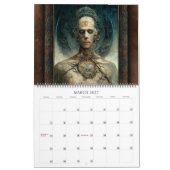 2027 Organismen 2 Surrealer Dunkler Sci-Fi-Kalende Kalender (Mär 2027)
