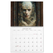 2027 Organismen 2 Surrealer Dunkler Sci-Fi-Kalende Kalender (Jan 2027)