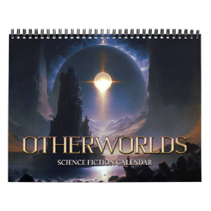 2027 Otherworlds Science-Fiction-Kunstkalender Kalender