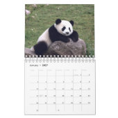 2027 Panda-Kalender Kalender (Jan 2027)