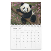 2027 Panda-Kalender Kalender (Feb 2027)