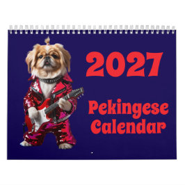 2027 Pekingese-Hundekalender Kalender