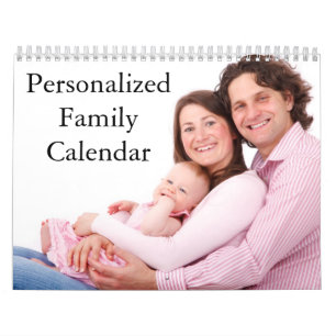 2027 Personalisierter Familienkalender Kalender