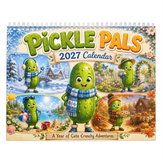 2027 Pickle Pals Kalender (Titelbild)