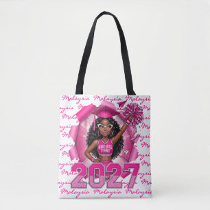 2027 Pink Cheerleader Abschlussfeier Tasche