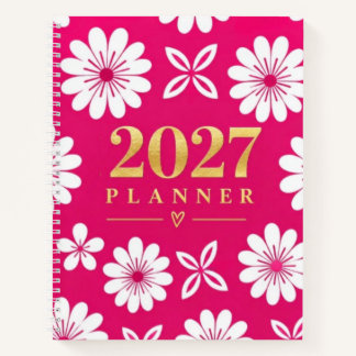 2027 Planer Notizblock