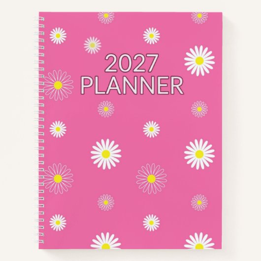 2027 Planer Notizblock (Vorderseite)