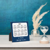 2027 Police Box Blue 52 Weeks Calendar by Janz Fotoplatte (InSitu)