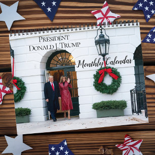 2027 Präsident Donald Trump Kalender Foto-Geschenk