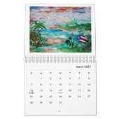 2027 Puerto Rico Kunst Kalender (Mär 2027)