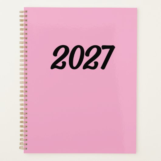 2027 Rosa Planer (Vorderseite)