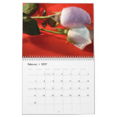 2027 Rosenkalender Kalender (Feb 2027)