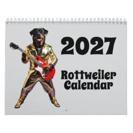 2027 Rottweiler-Hundekalender Kalender