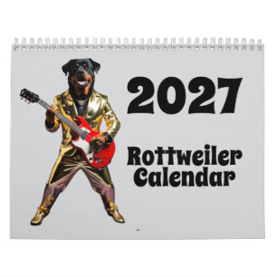 2027 Rottweiler-Hundekalender Kalender