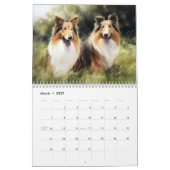 2027 Rough Collies Kalender (Mär 2027)