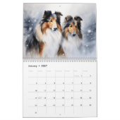2027 Rough Collies Kalender (Jan 2027)
