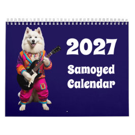 2027 Samojeden-Hundekalender Kalender