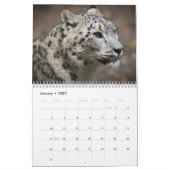 2027 Schneeleopard Kalender (Jan 2027)
