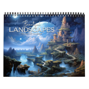 2027 Schöne Landschaften 5 Fantastische Nachthimme Kalender